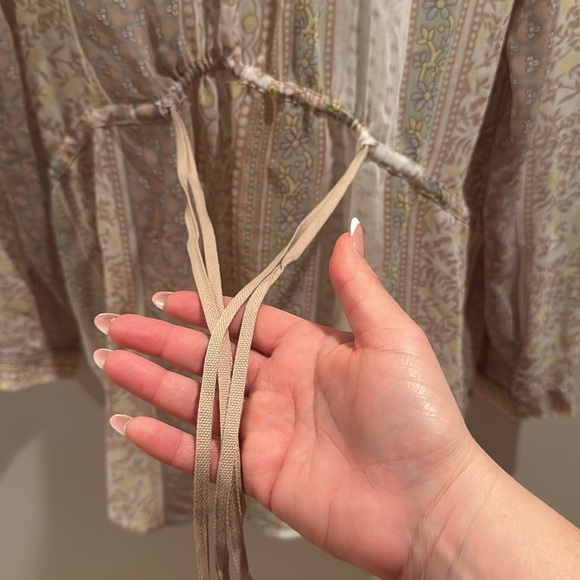 Free People Moonlight Mile sheer button top medium - Picture 7 of 9